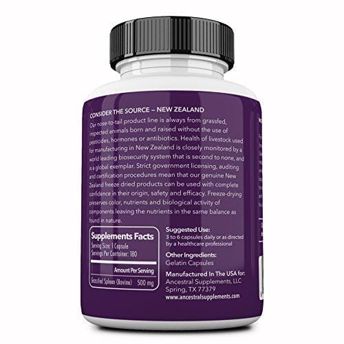 Rundermilt - Grasgevoerd - 180 capsules - Ergomax
