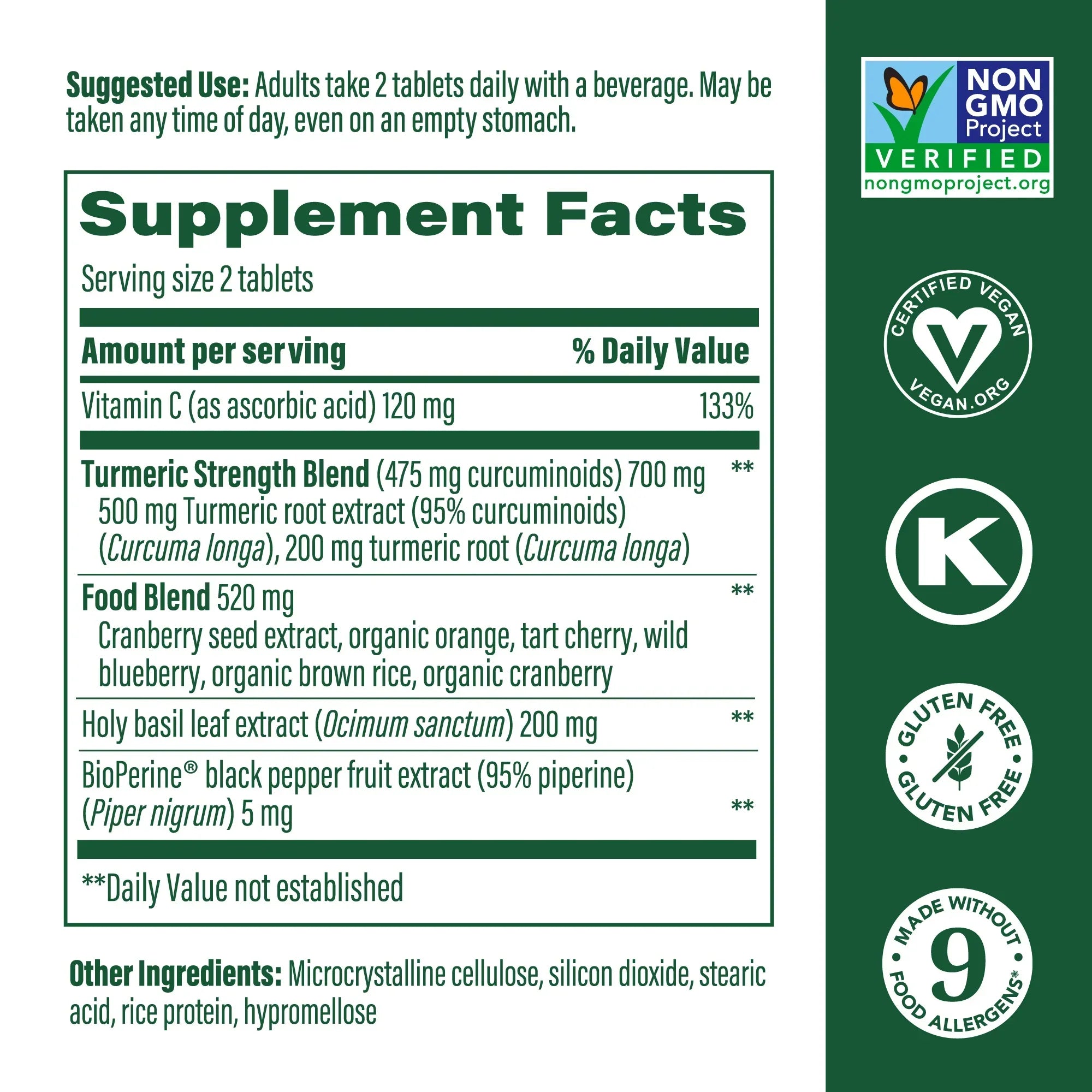 Turmeric Strength™ - Whole Body - 90 tabletten