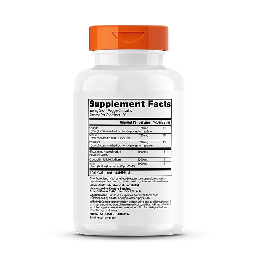 Glucosamine / Chondroïtine / MSM - OptiMSM®