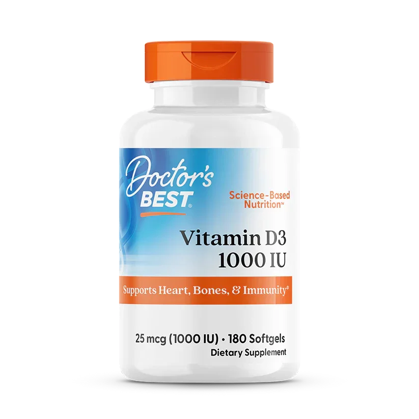 Vitamine D3 1000IU - Softgels