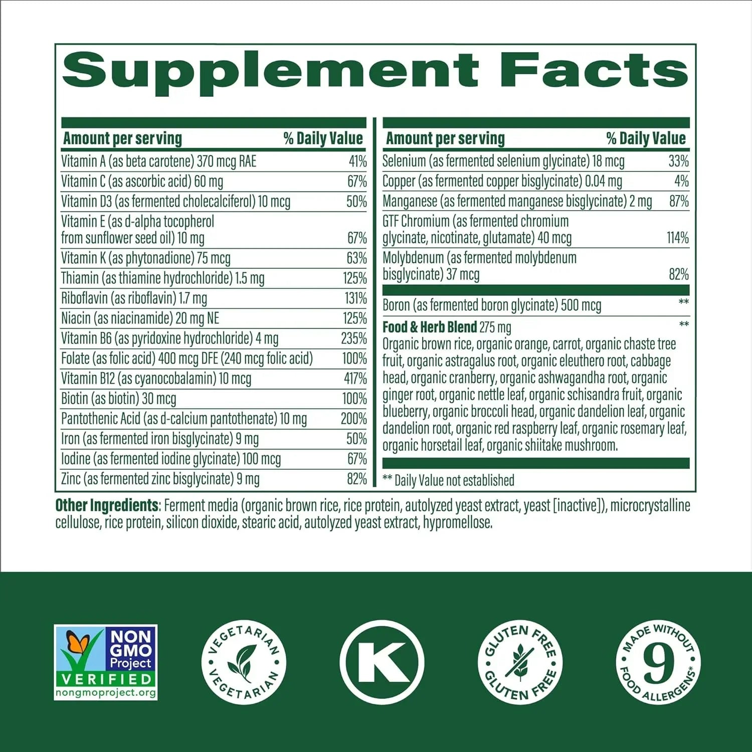 Women's One Daily - Multivitamine voor vrouwen - 60 tabletten