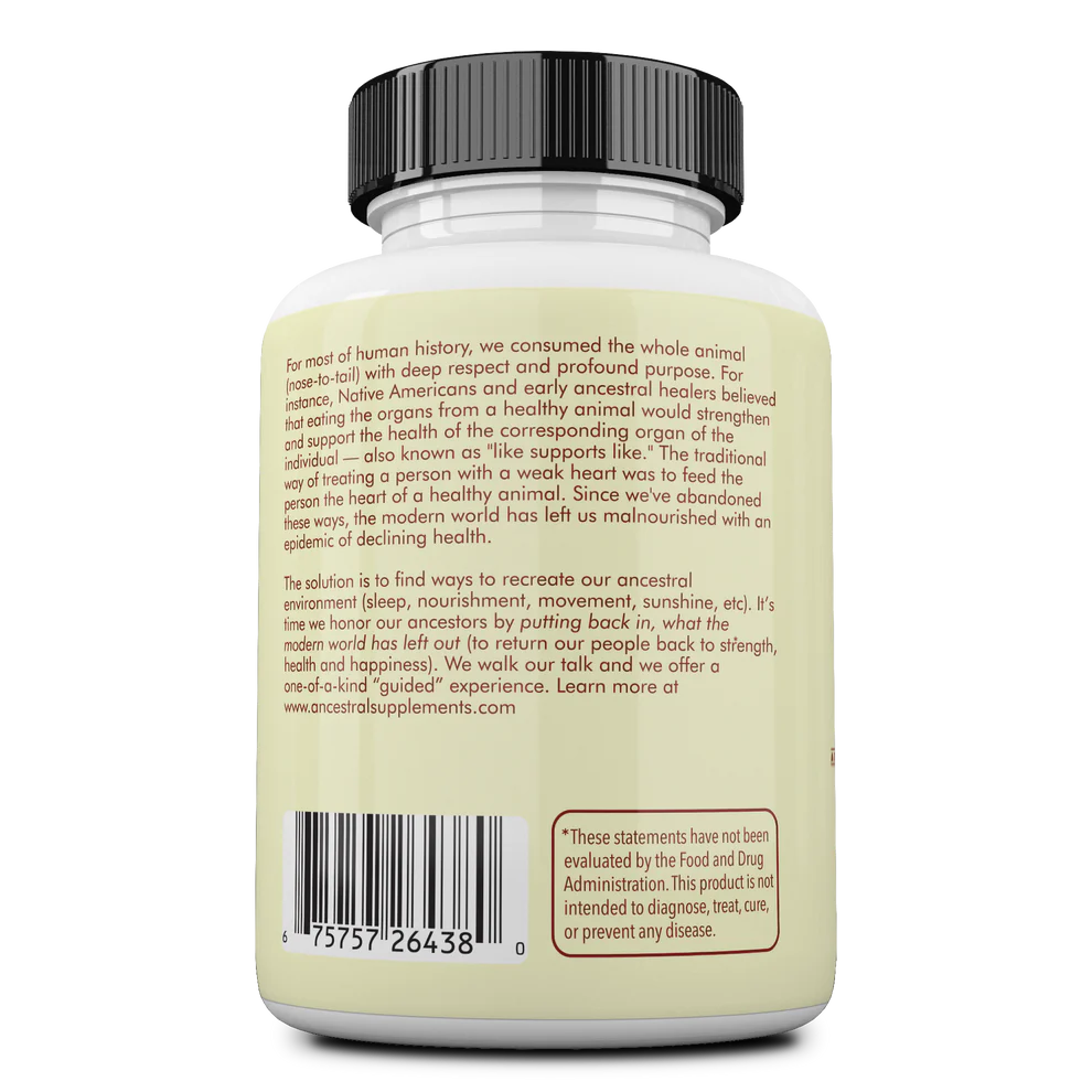 Runderbijnieren - Grasgevoerd - 180 capsules