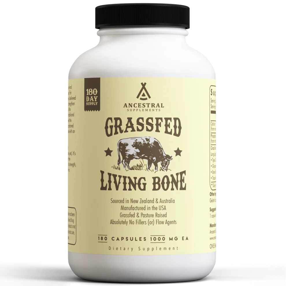 Living Bone - Grasgevoerd - 180 capsules