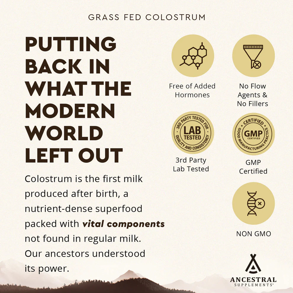 Rundercolostrum - Grasgevoerd - 180 capsules