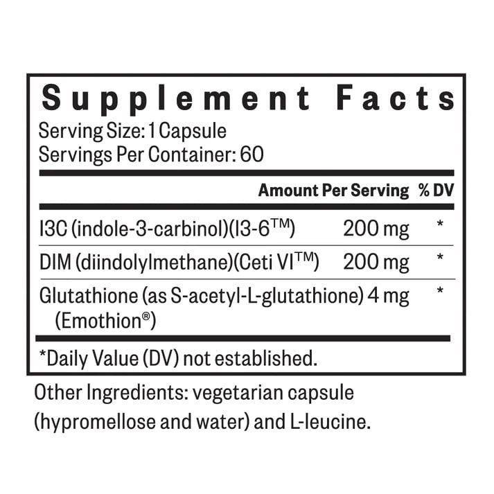 DIM + I3C - 60 capsules