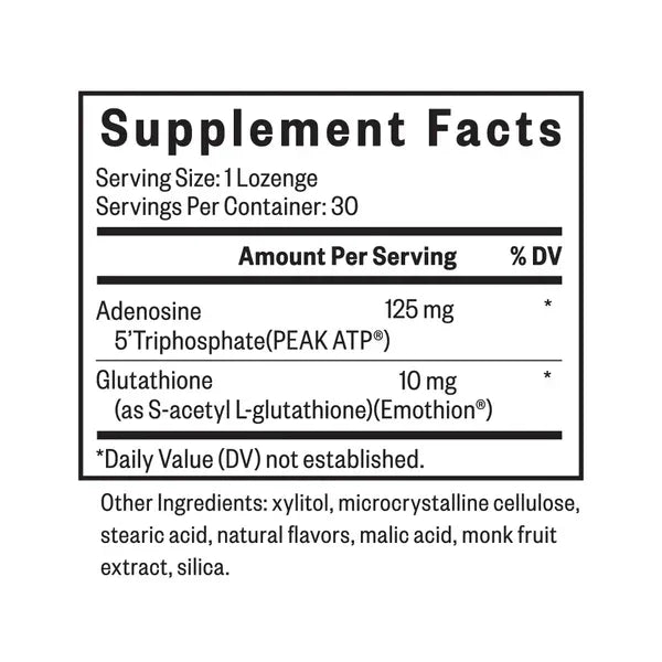 Energy Nutrients - 30 zuigtabletten