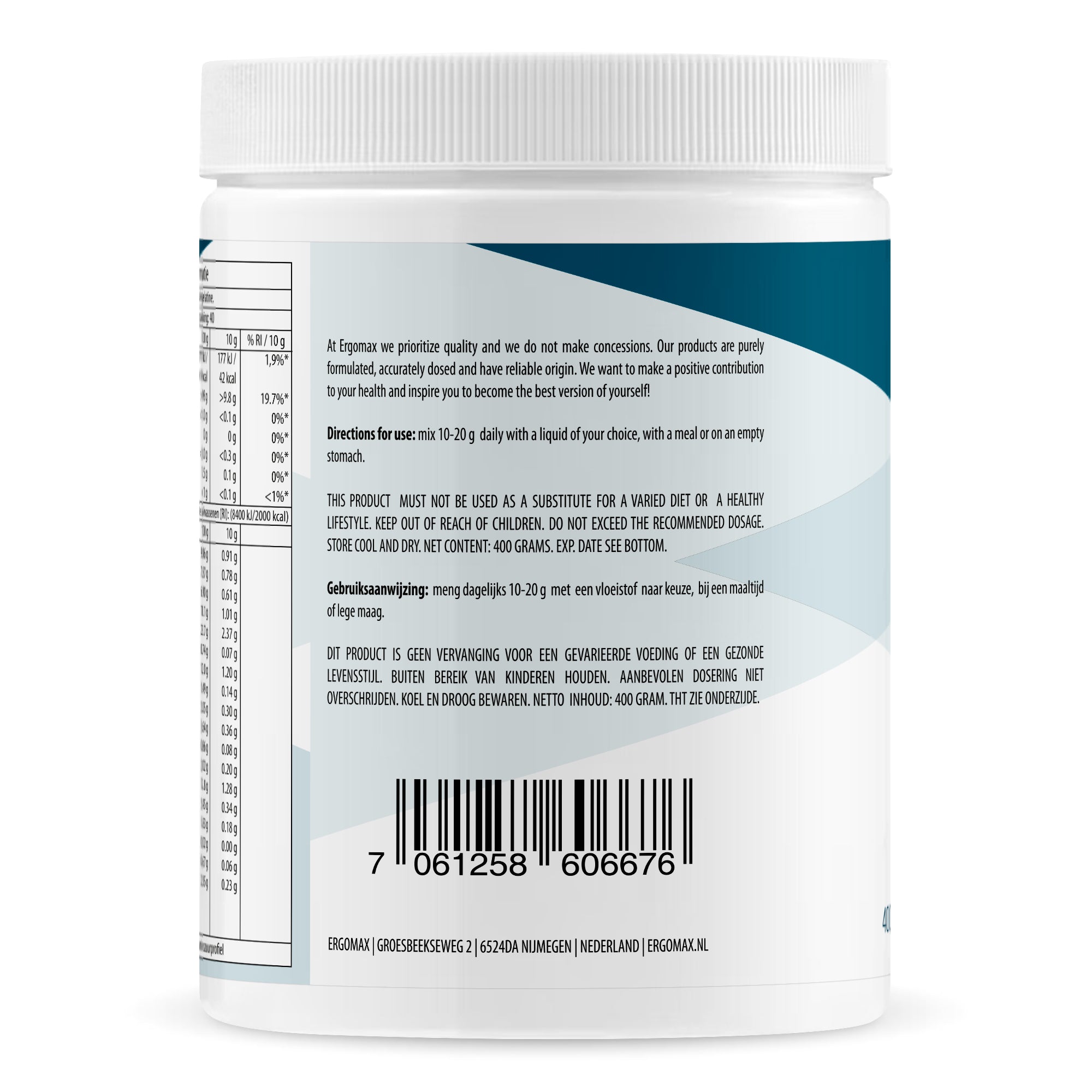 Rundergelatine (Grasgevoerde Europese runderen)