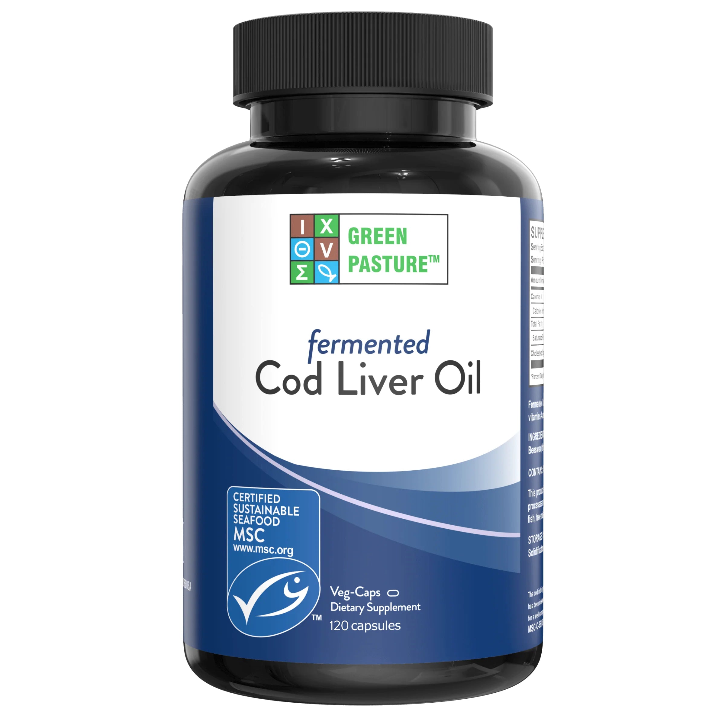 Gefermenteerde Kabeljauw Levertraan - Capsules