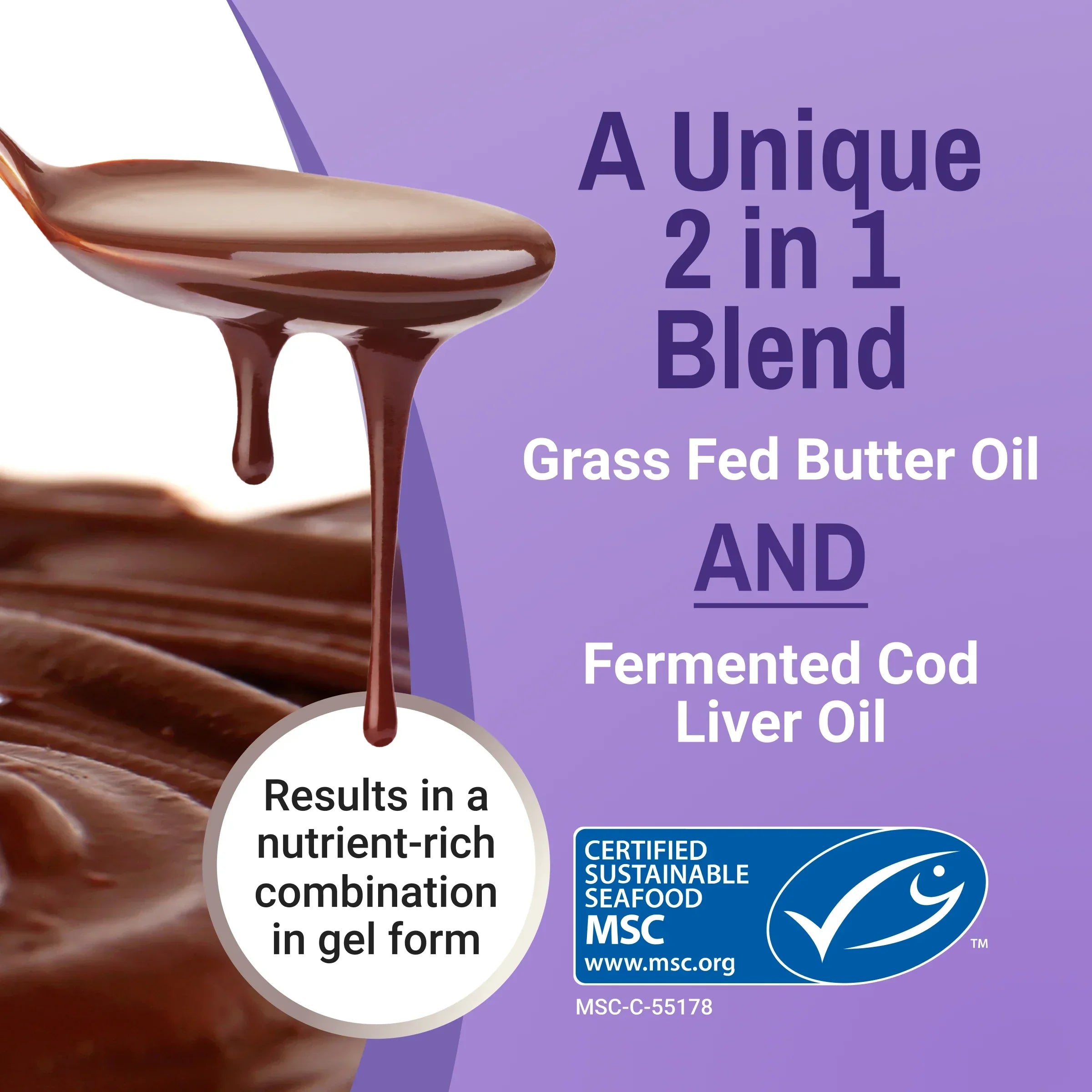 Gefermenteerde Levertraan & Boterolie Gel – Chocola