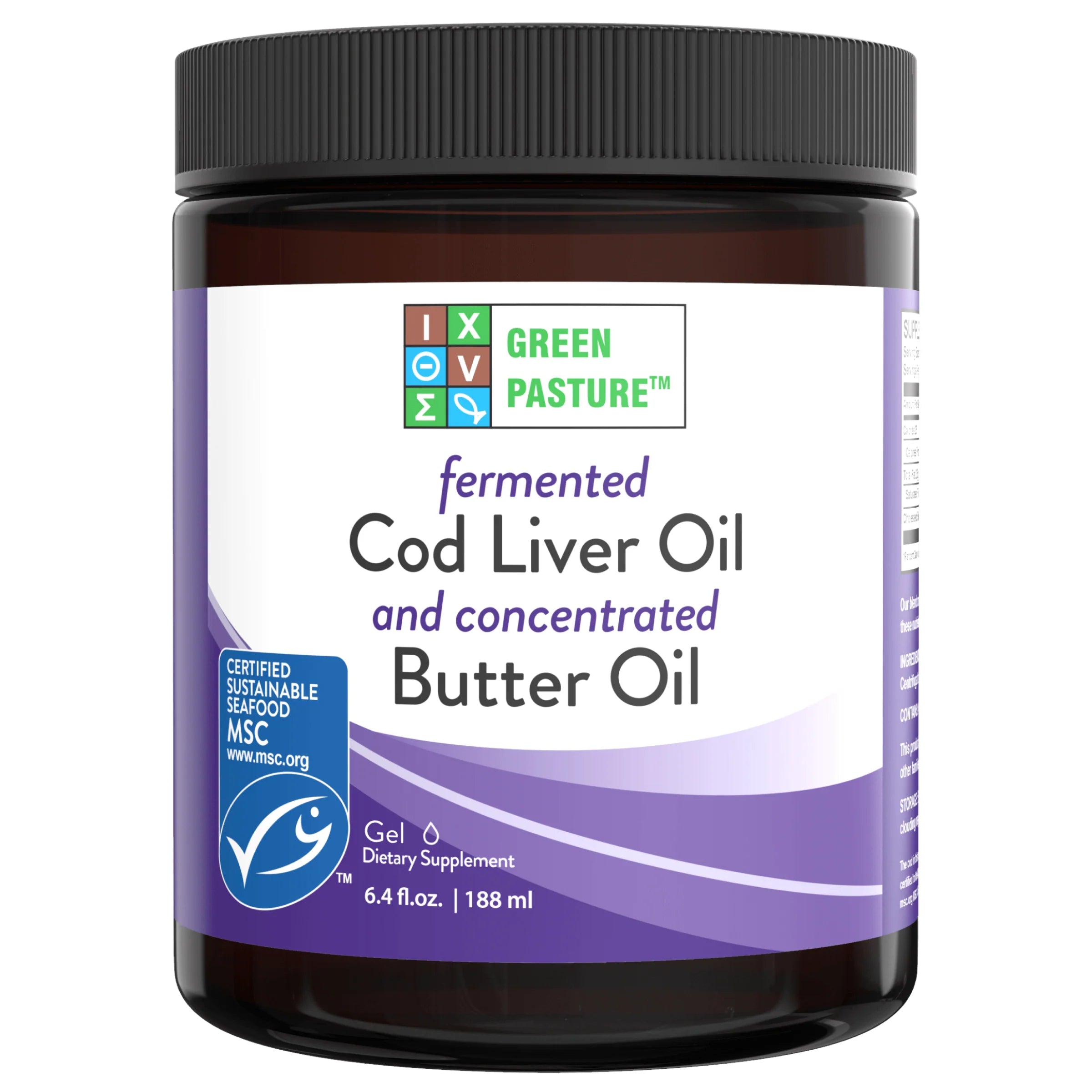 Gefermenteerde Levertraan & Boterolie Gel – Naturel