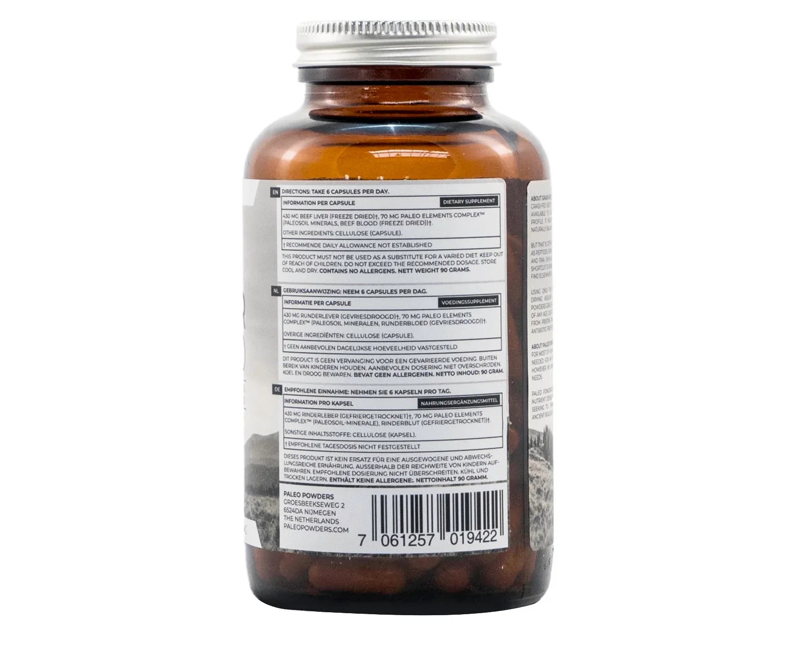 Runderlever - Grasgevoerd - 180 capsules