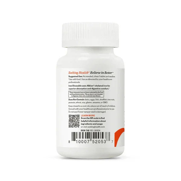 IJzer - 60 kauwtabletten