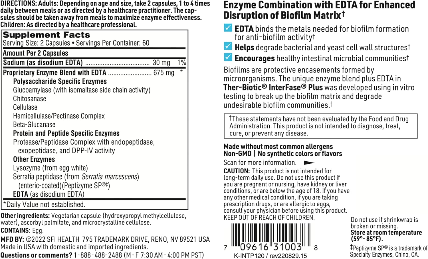 Interfase Plus - Biofilm Ontregelaar