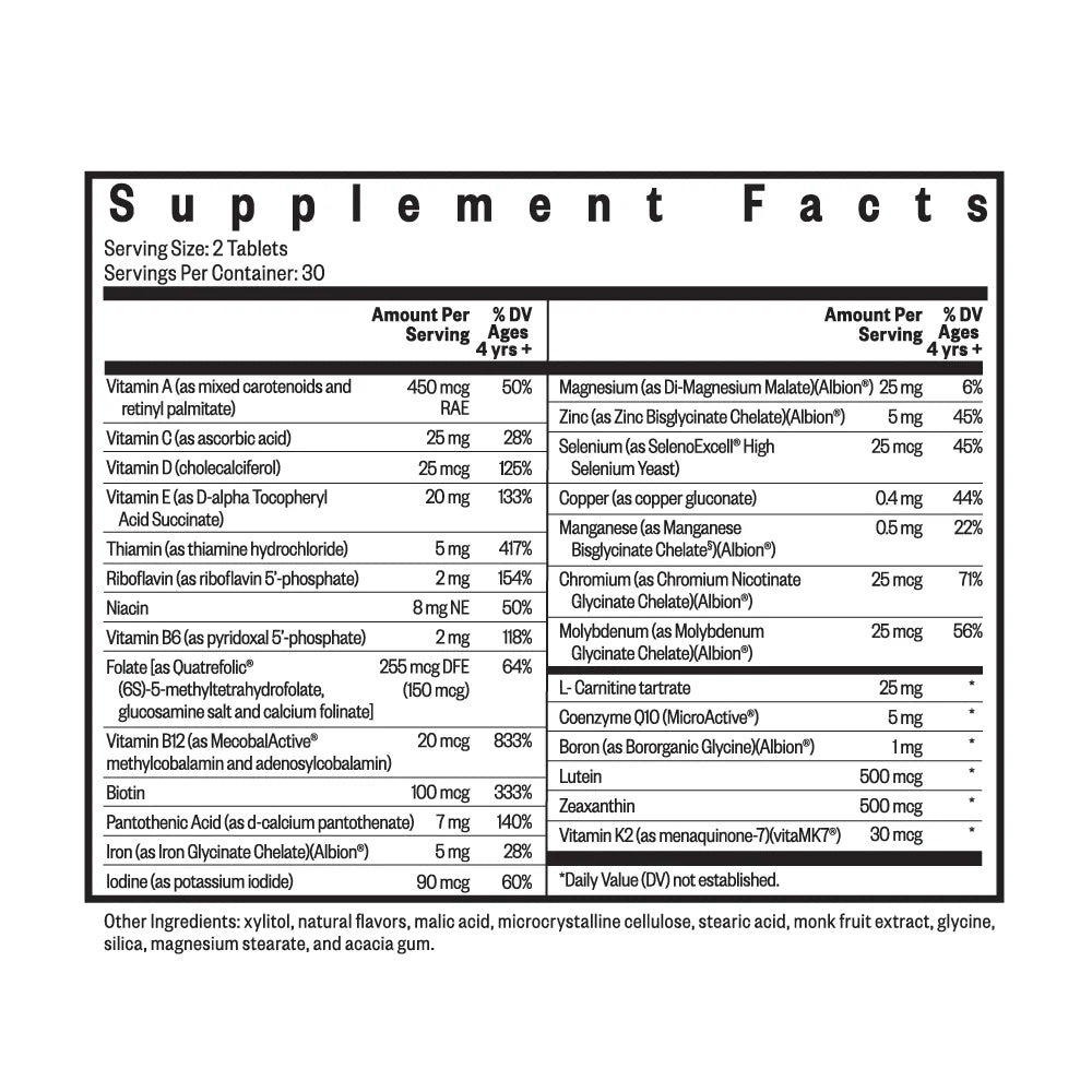 Kids Multivitamine - 60 kauwtabletten