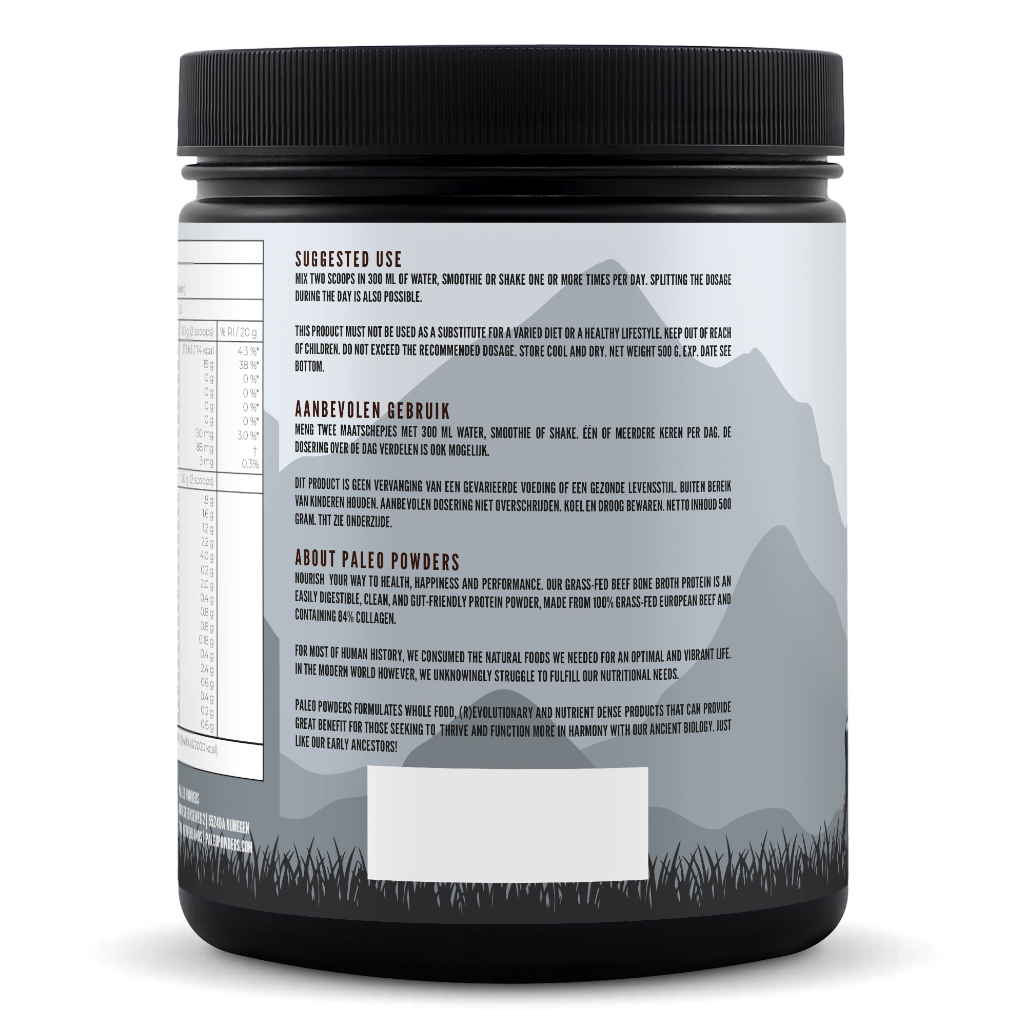 Kefir Whey - Gefermenteerd Eiwitpoeder - 500 gram