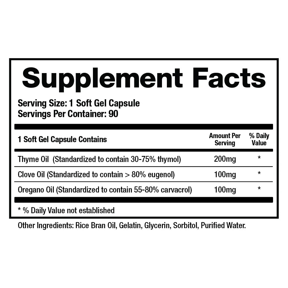 Microb-Defend - Oregano Olie Formulering