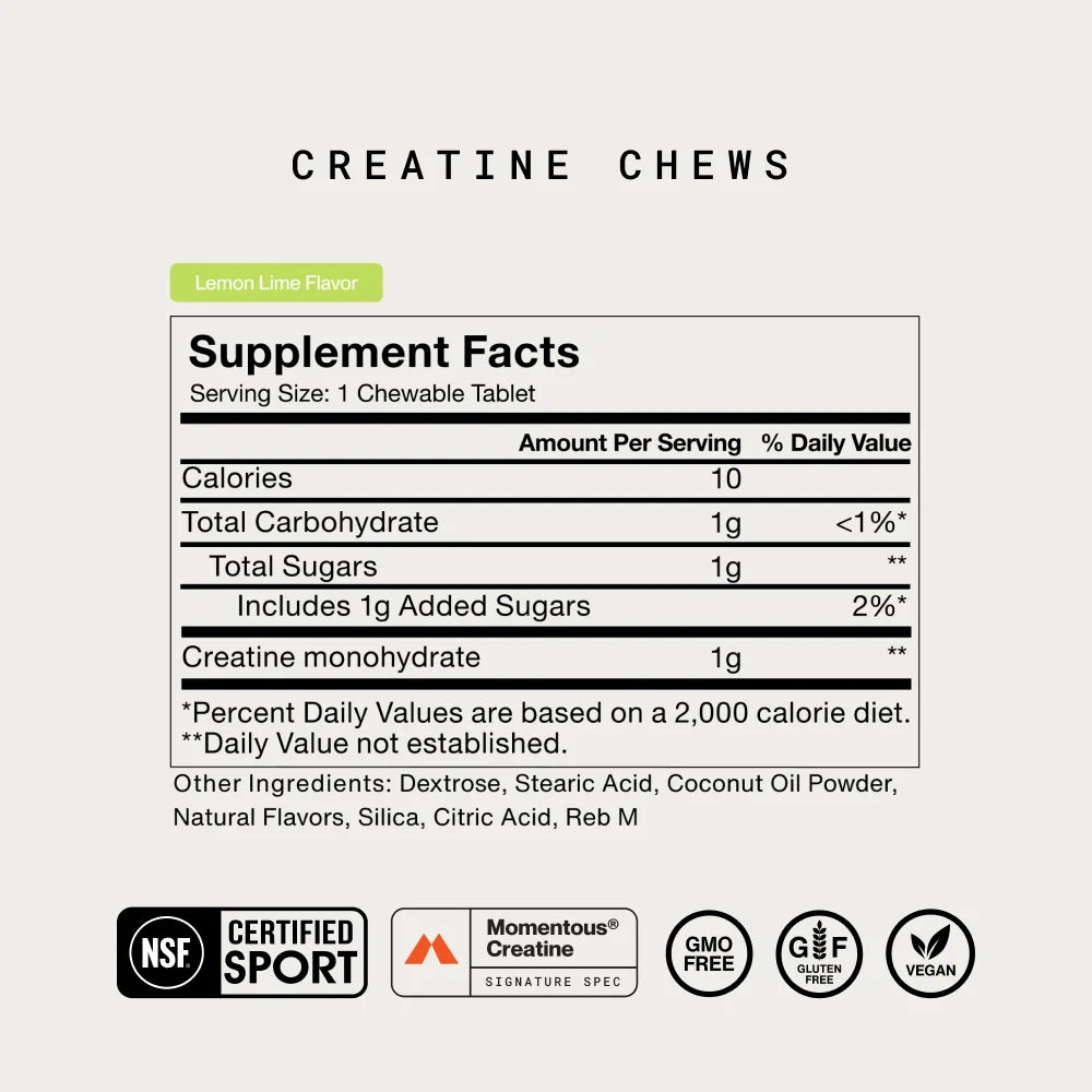 Creatine Chews - 150 kauwtabletten