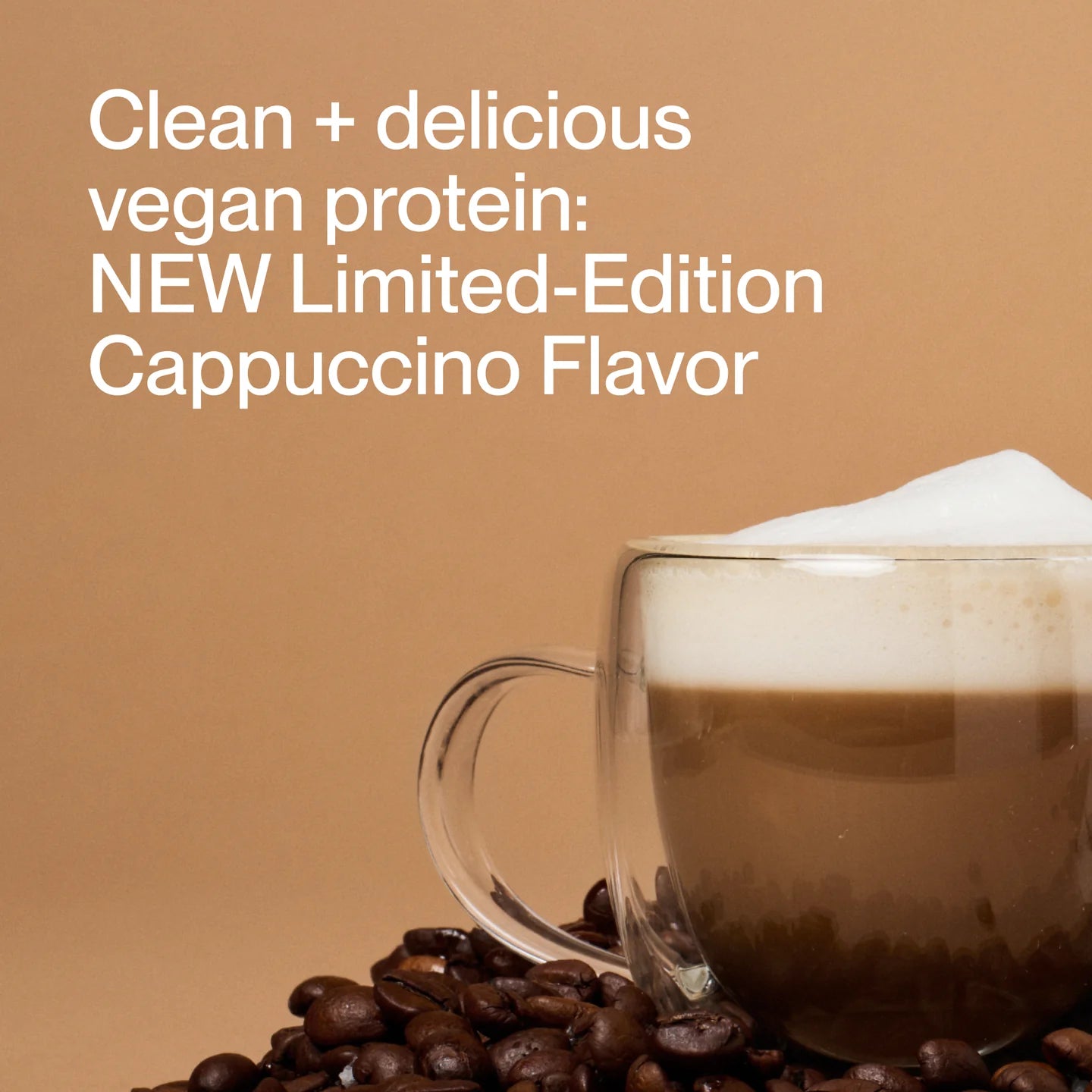 100% Plant Protein - Flavor Series - Cappuccino