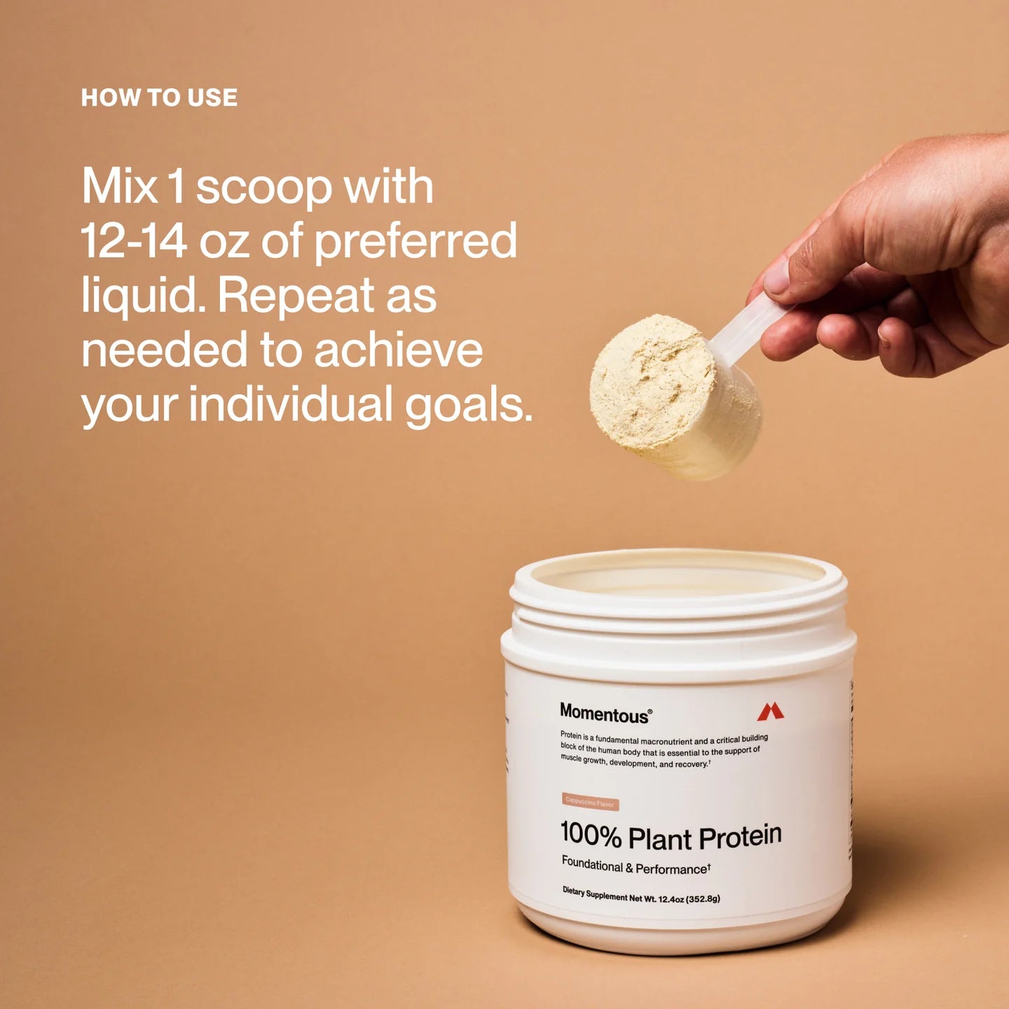 100% Plant Protein - Flavor Series - Cappuccino