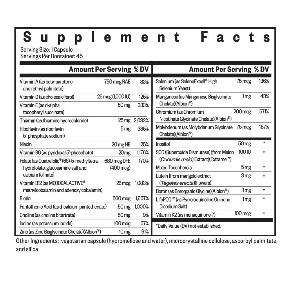 Multivitamine One - 45 capsules