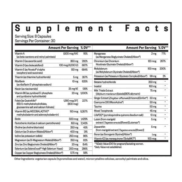 Optimal Prenatal - 240 capsules