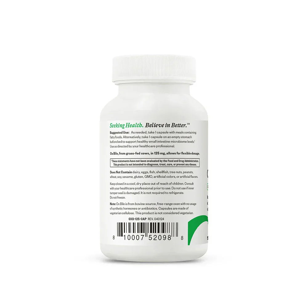 Ox Bile - Ossengal - 120 capsules