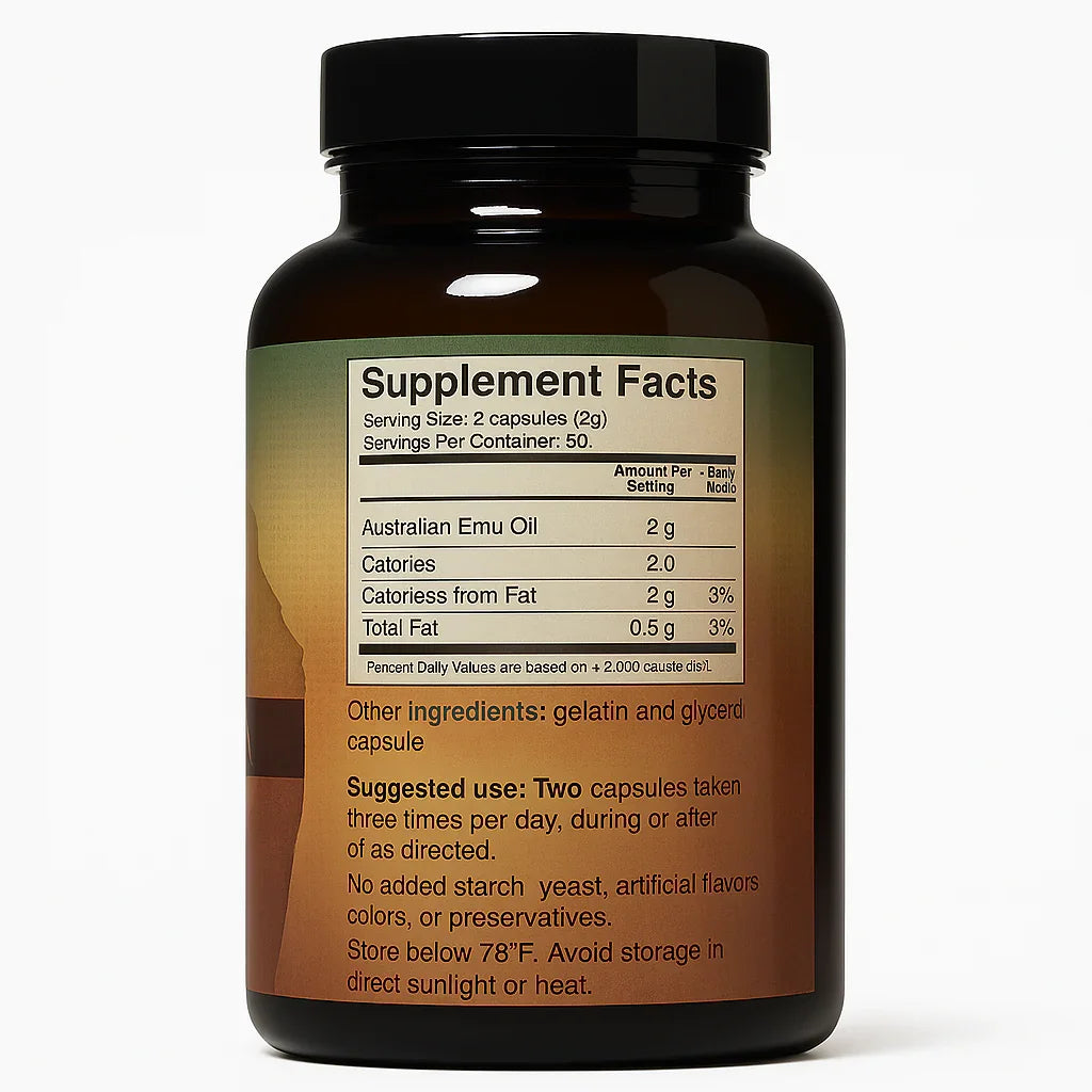 Emoe Olie - 100 capsules