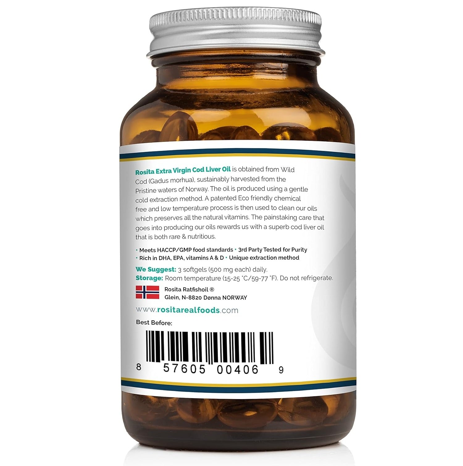 Extra Virgin Kabeljauw Levertraan - 90 softgels