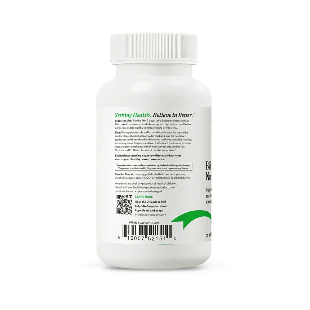 Bile Nutrients - 120 capsules