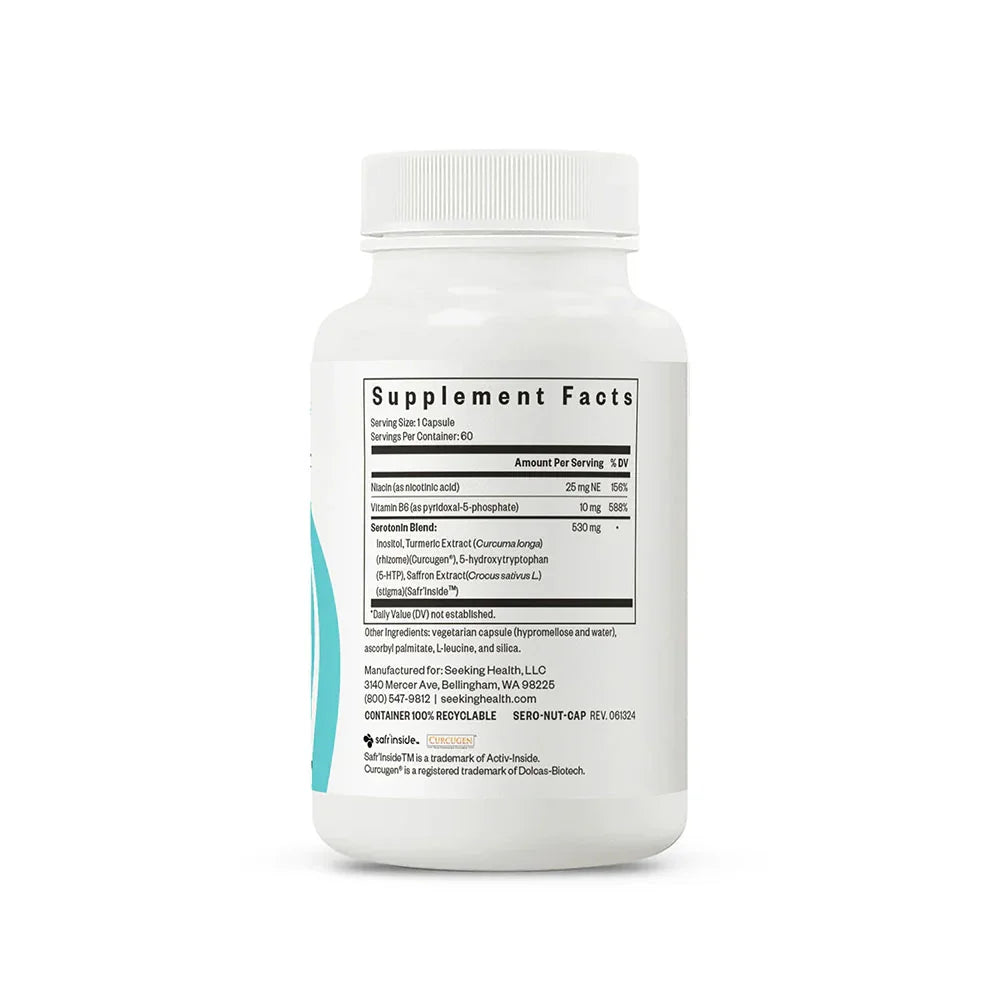 Serotonin Nutrients - 60 capsules