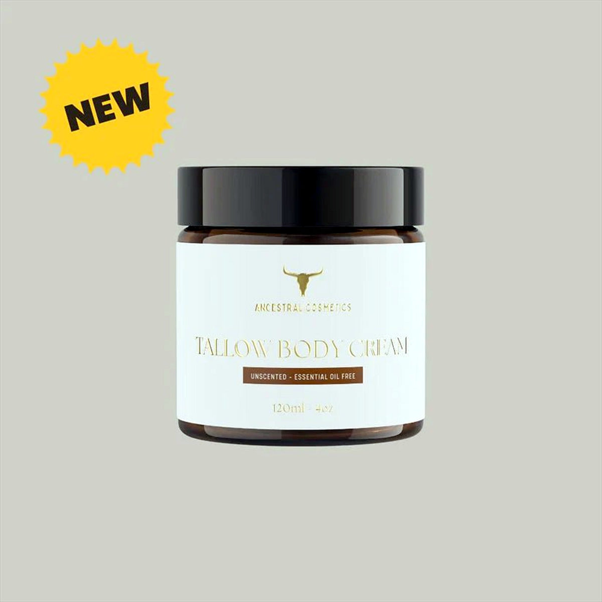 Ancestral Cosmetics Tallow Body Cream Naturel 120 ml