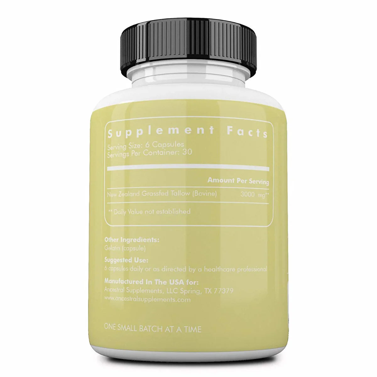 Rundertalg - Grasgevoerd - 180 softgels - Ergomax