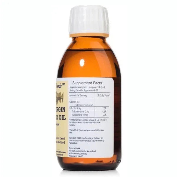 Extra Virgin Kabeljauw Levertraan - Vloeibaar - Ergomax