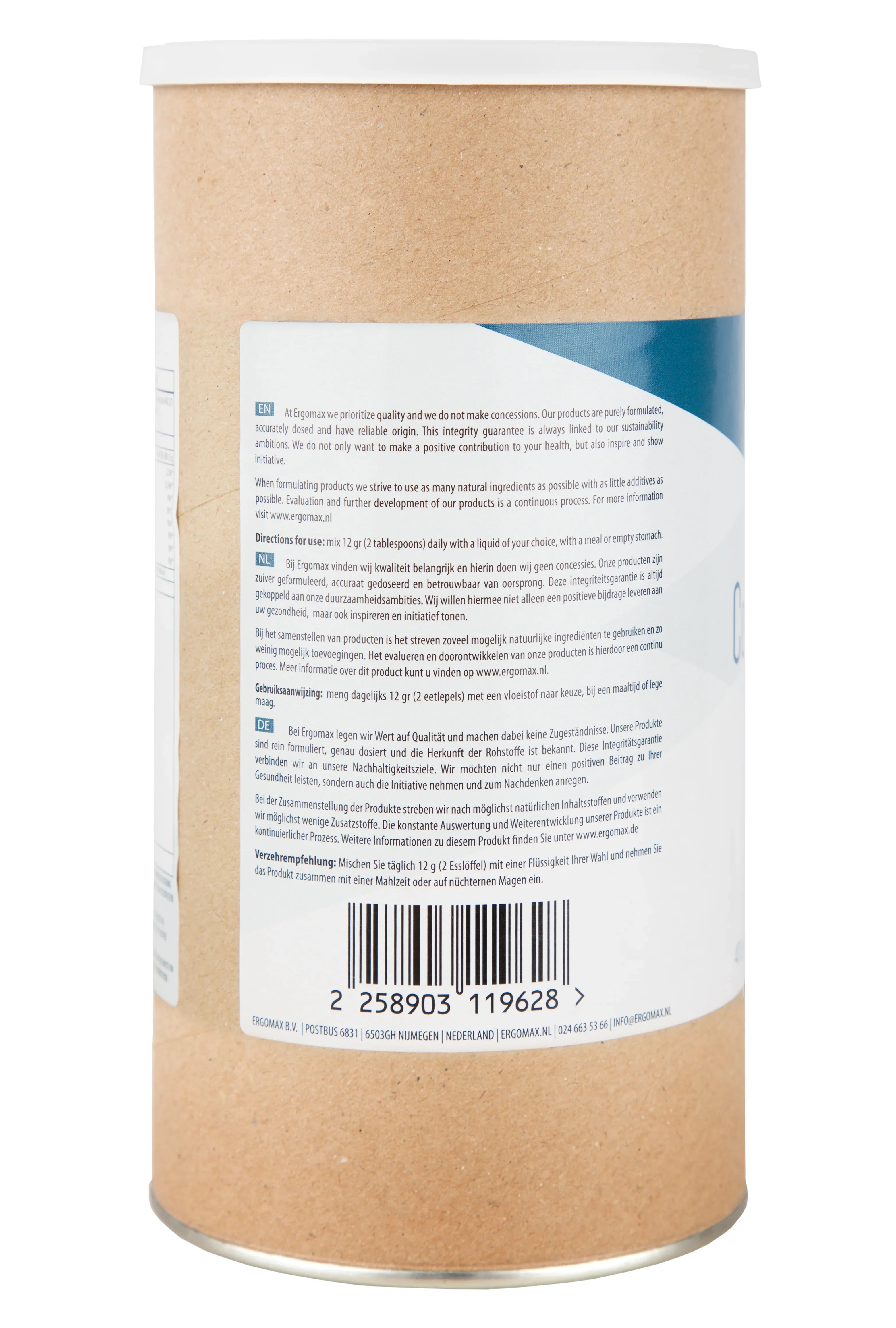 Gelatine - Collageen Hydrolysaat - Wilde Zeevis - Ergomax