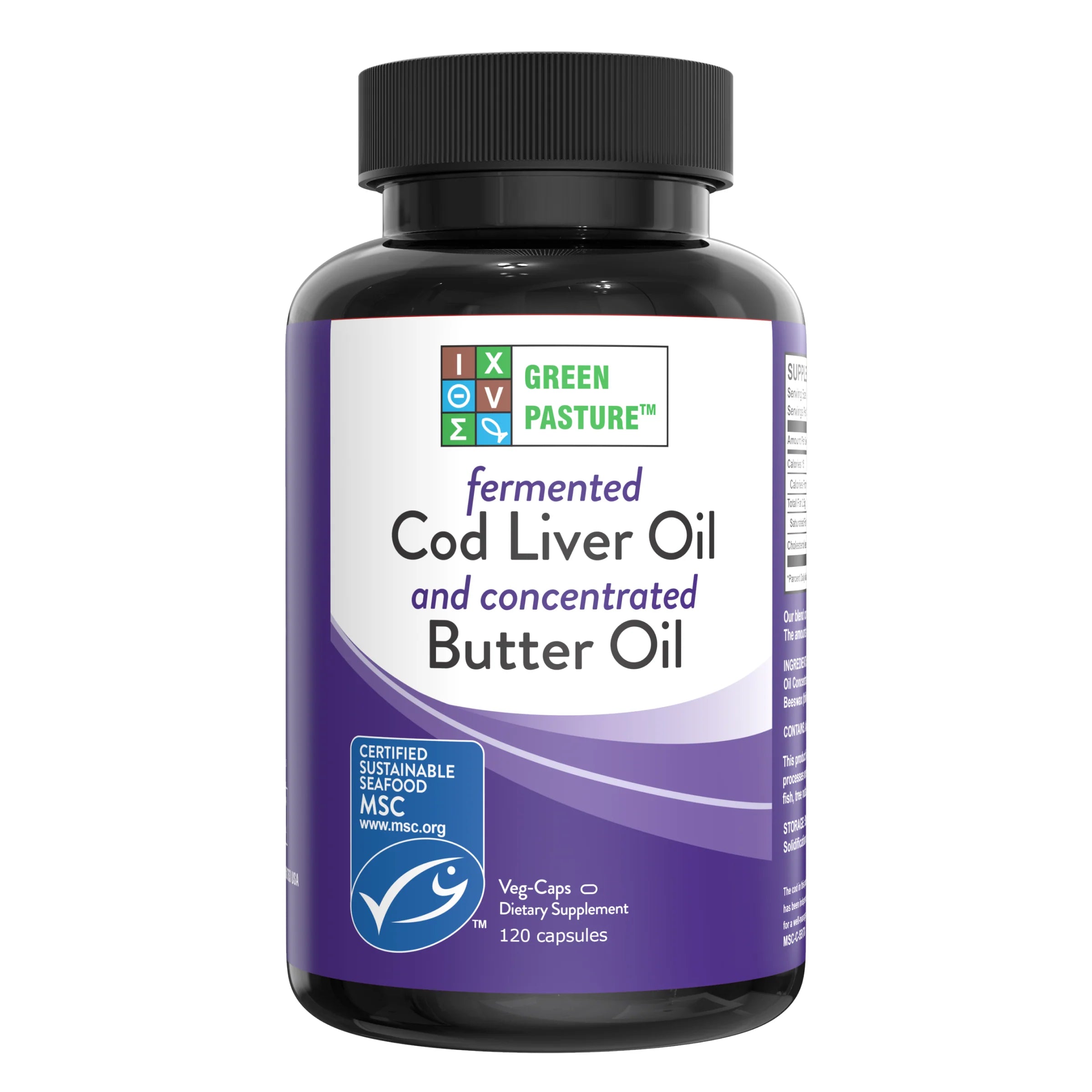 Gefermenteerde Levertraan & Boterolie – Capsules