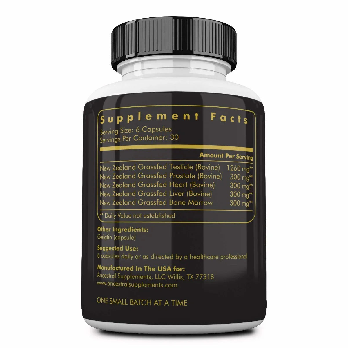 Runderorganen - Mannelijke Optimalisatie Formule (MOFO) - 180 capsules - Ergomax