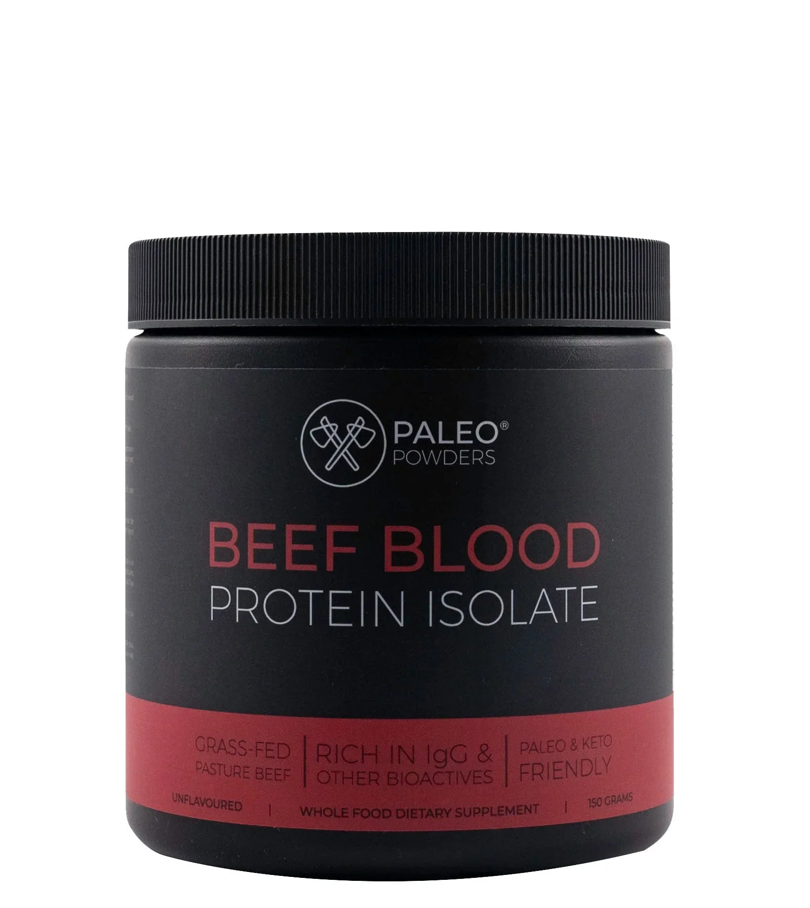 Runderbloed Eiwit Isolaat - Grasgevoerde Runderen - 150 gram - Ergomax