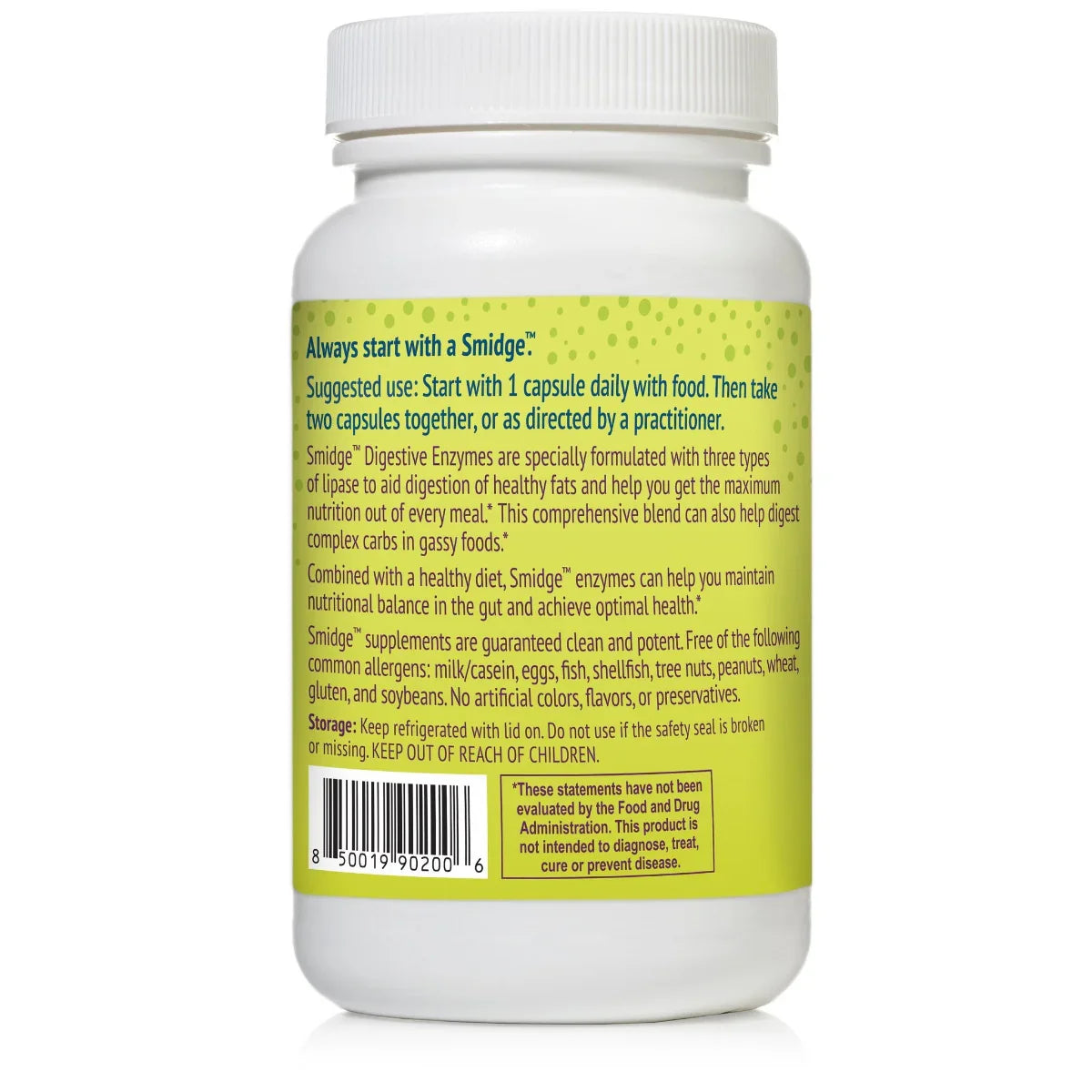 Spijsverteringsenzymen - Smidge™ (voorheen GutZyme™) - Ergomax