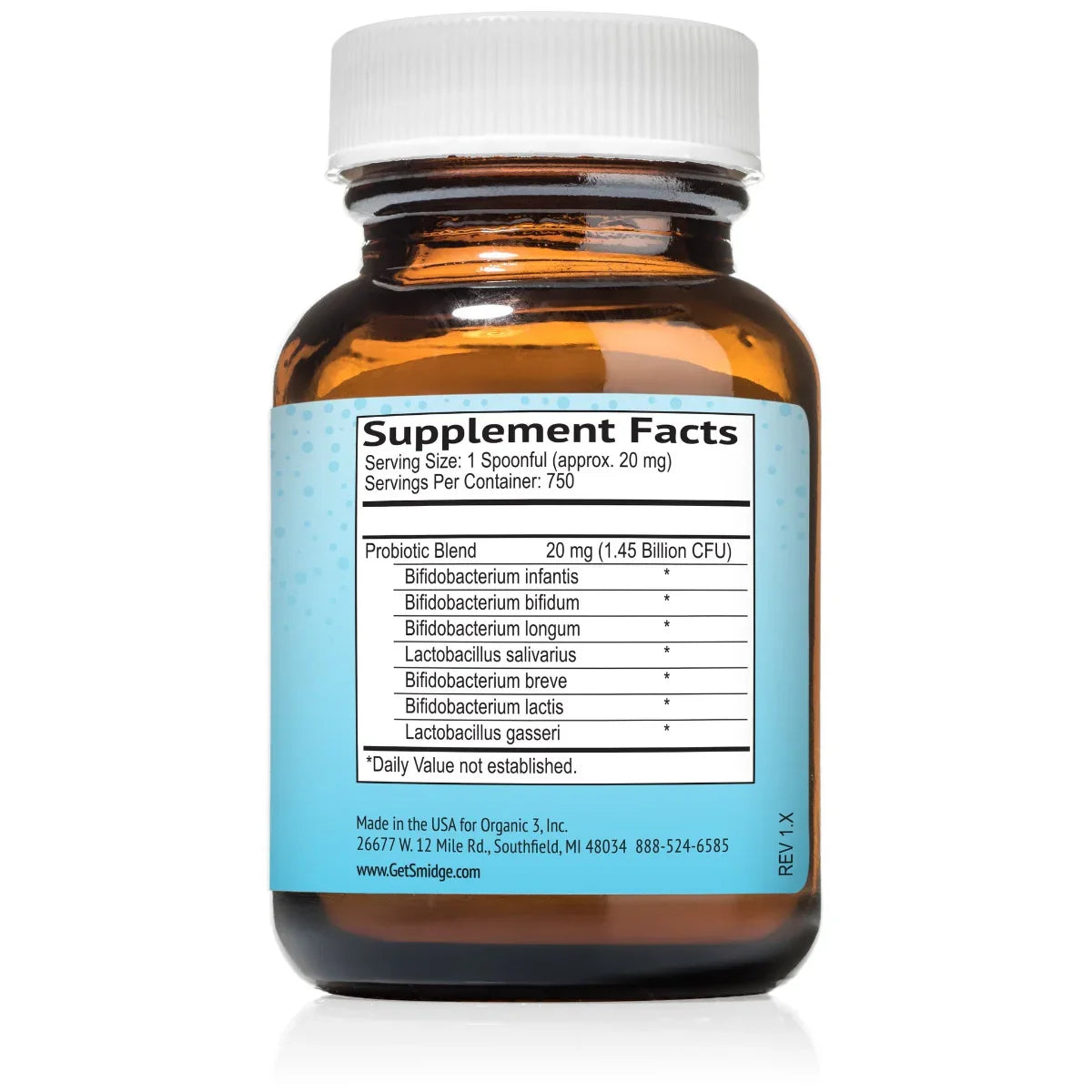 Infant Probiotica Poeder - Smidge™ (voorheen GutPro® Infant) - Ergomax