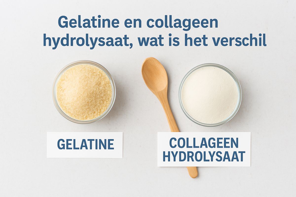  Gelatine en Collageen hydrolysaat poeder