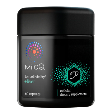 MitoQ Lever supplement in verpakking