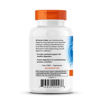 Spijsverterings Enzymen van Doctor's Best - 90 plantaardige capsules voor gezonde spijsvertering.