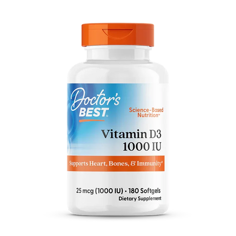 Vitamine D3 1000 IE softgels – verpakking met softgels