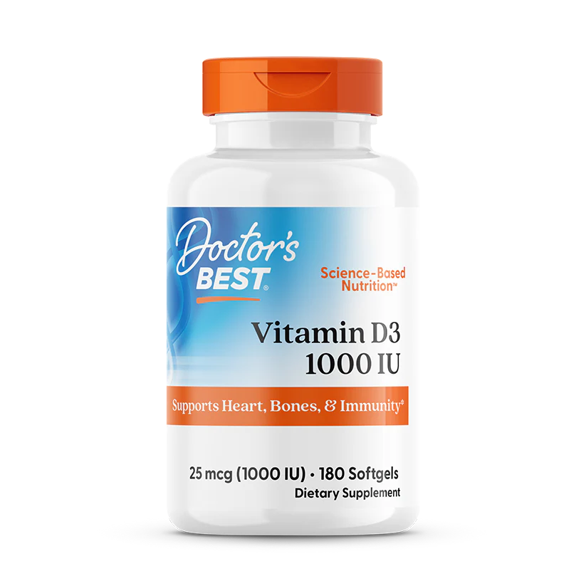 Vitamine D3 1000IU - Softgels
