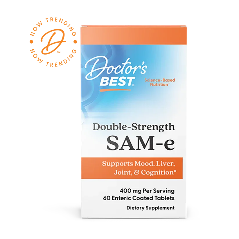 SAMe Soloesse 400 mg supplement in verpakking