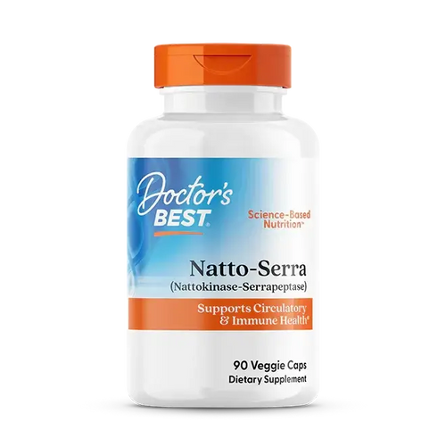 Natto-Serra - Nattokinase & Serrapeptase - 90 capsules