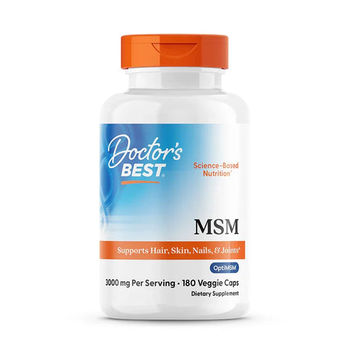 MSM - Organische zwavel - OptiMSM® - 180 capsules