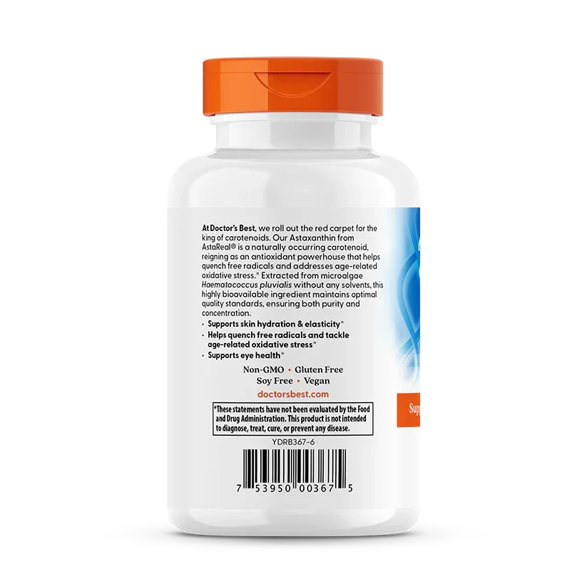 Astaxanthine AstaReal supplement in verpakking