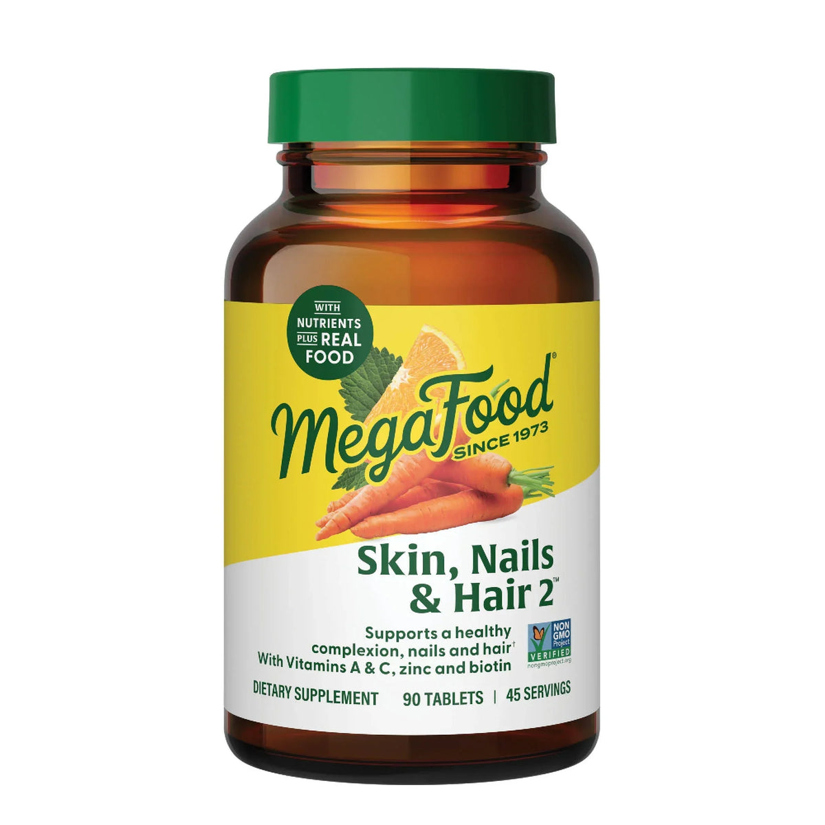 Skin, Nails & Hair 2™ multivitaminen en mineralen – verpakking met 90 tabletten