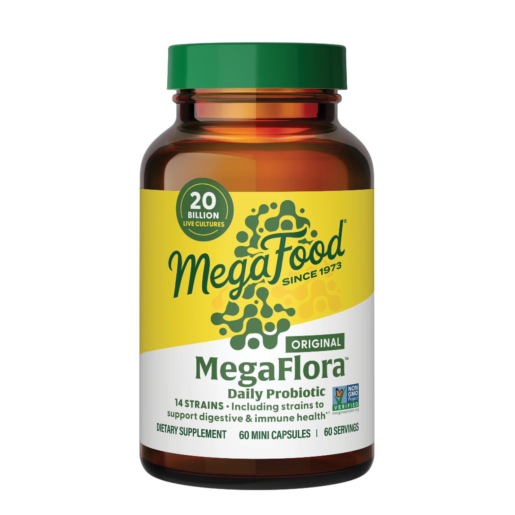 Probiotica - Megaflora® - 20 miljard units - 60 capsules